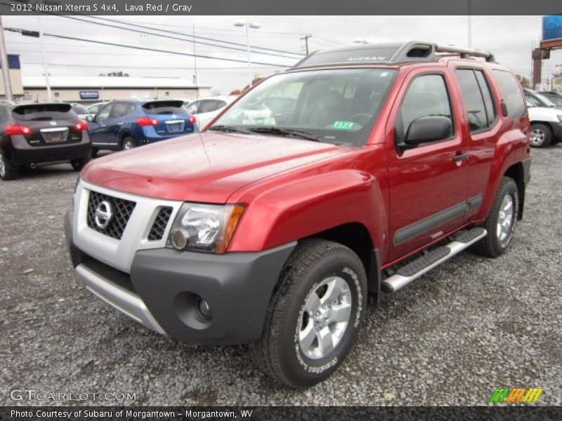 Lava Red / Gray 2012 Nissan Xterra S 4x4