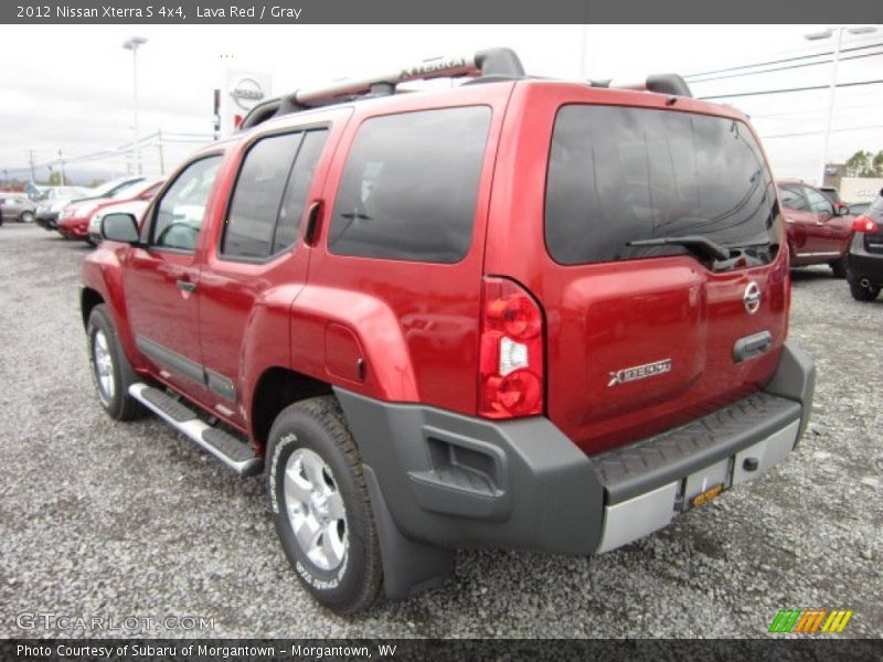 Lava Red / Gray 2012 Nissan Xterra S 4x4