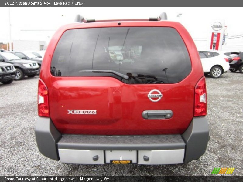 Lava Red / Gray 2012 Nissan Xterra S 4x4
