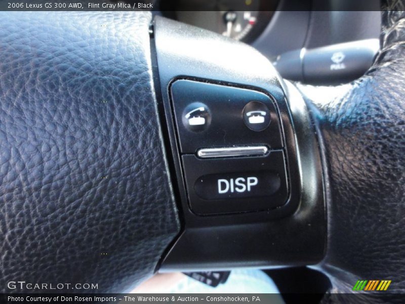 Flint Gray Mica / Black 2006 Lexus GS 300 AWD