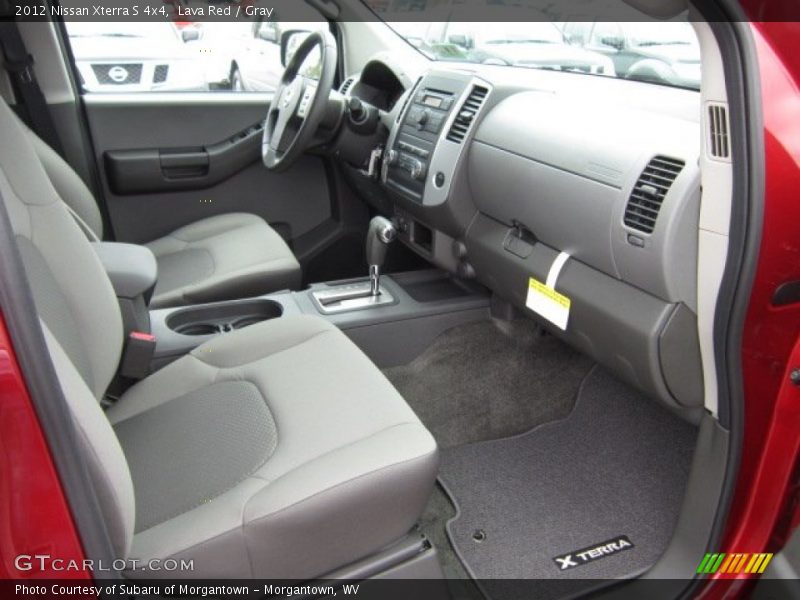  2012 Xterra S 4x4 Gray Interior