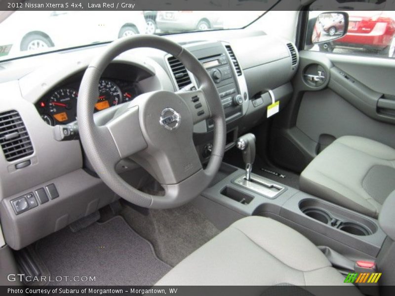  2012 Xterra S 4x4 Gray Interior