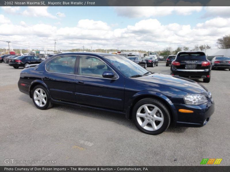 2002 Maxima SE Majestic Blue Metallic