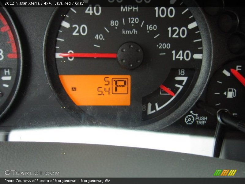 Lava Red / Gray 2012 Nissan Xterra S 4x4