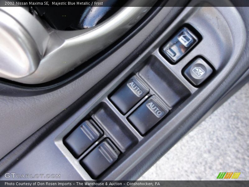 Majestic Blue Metallic / Frost 2002 Nissan Maxima SE