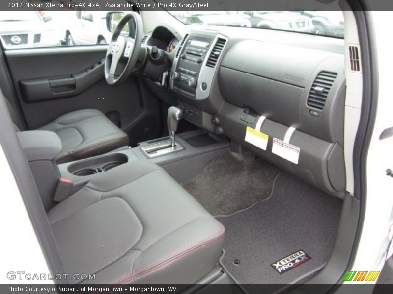 Avalanche White / Pro 4X Gray/Steel 2012 Nissan Xterra Pro-4X 4x4