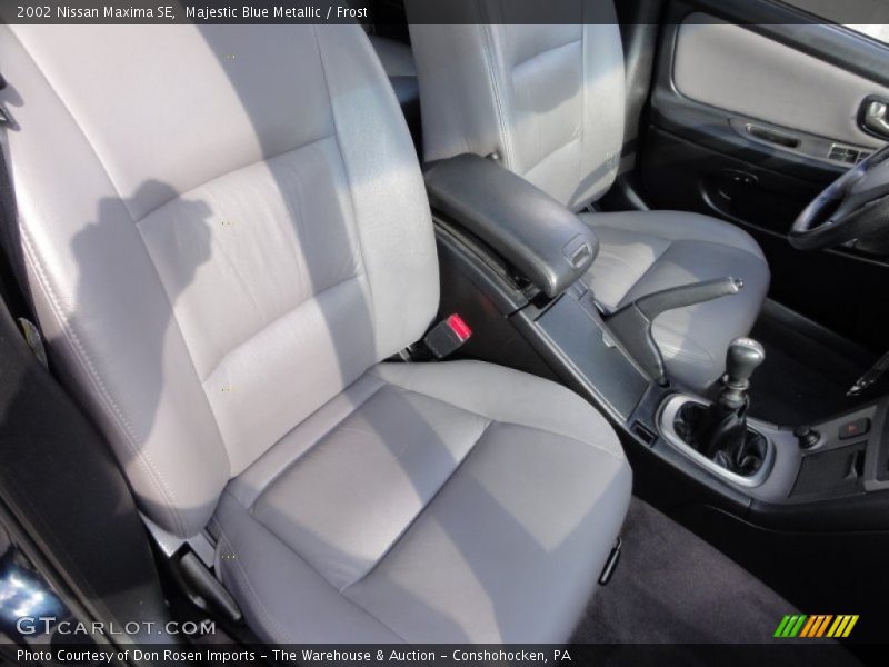 Majestic Blue Metallic / Frost 2002 Nissan Maxima SE