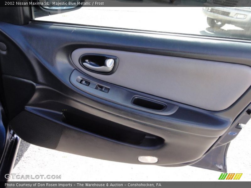 Majestic Blue Metallic / Frost 2002 Nissan Maxima SE