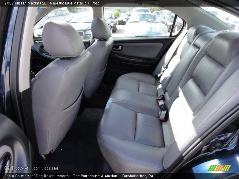 Majestic Blue Metallic / Frost 2002 Nissan Maxima SE