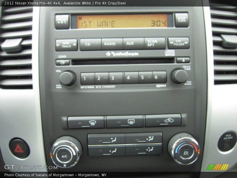 Audio System of 2012 Xterra Pro-4X 4x4