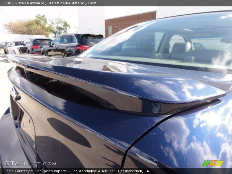 Majestic Blue Metallic / Frost 2002 Nissan Maxima SE