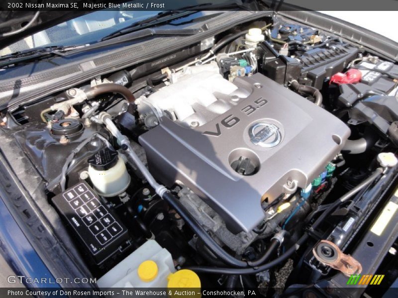  2002 Maxima SE Engine - 3.5 Liter DOHC 24-Valve V6