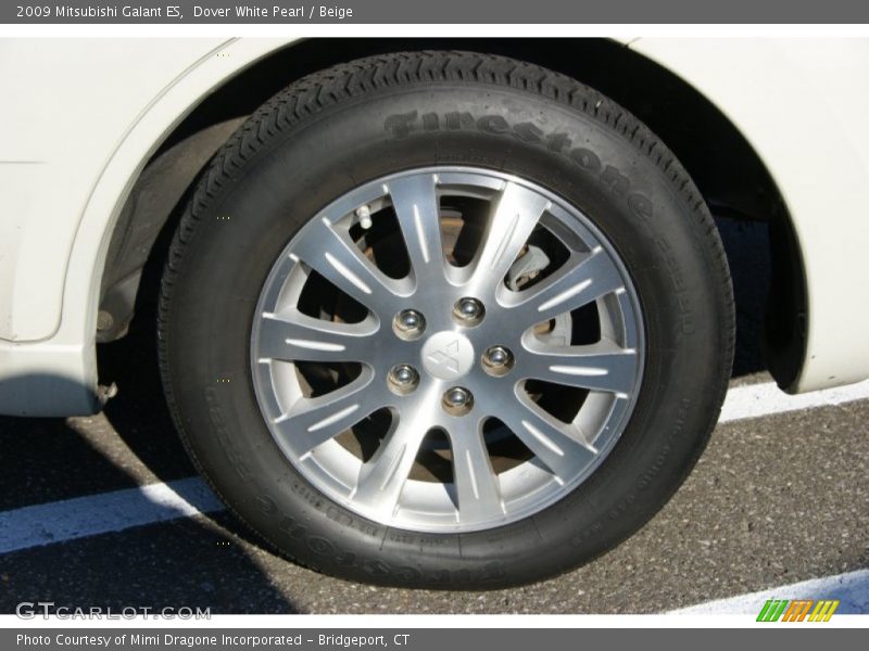 Dover White Pearl / Beige 2009 Mitsubishi Galant ES