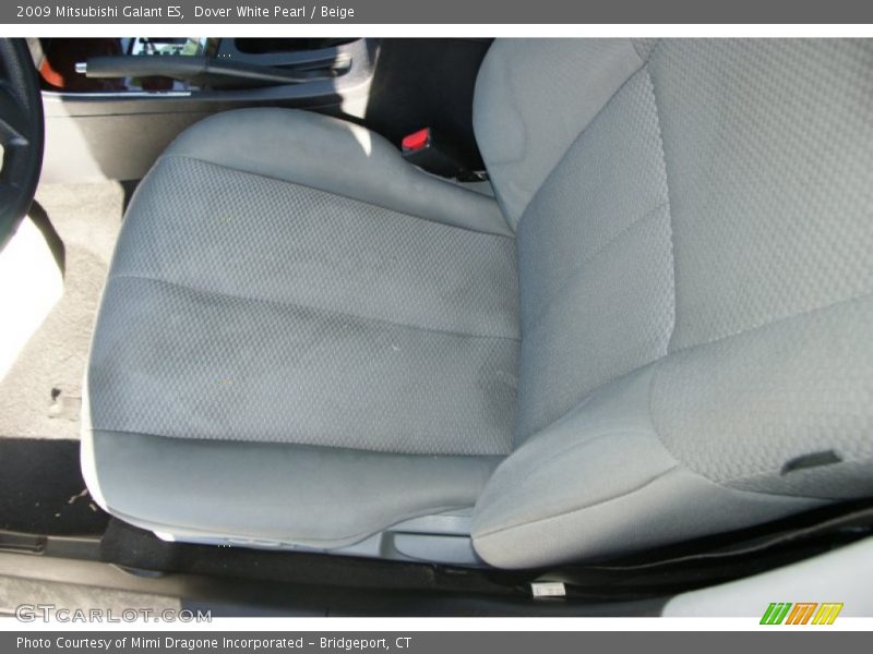 Dover White Pearl / Beige 2009 Mitsubishi Galant ES
