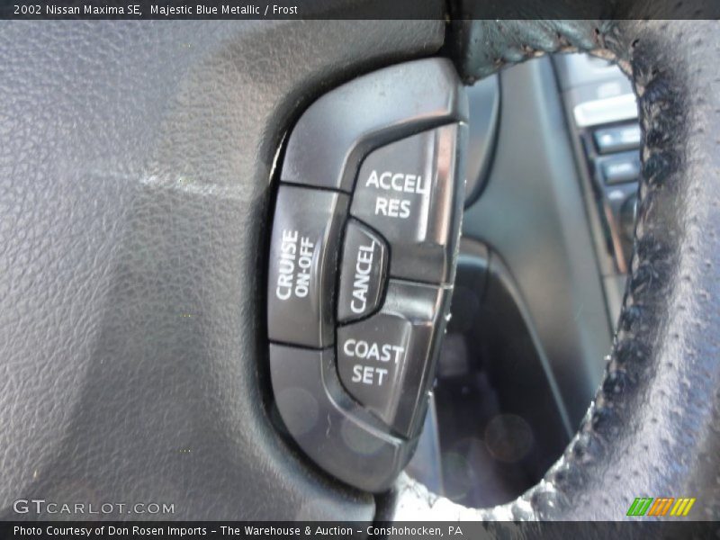 Majestic Blue Metallic / Frost 2002 Nissan Maxima SE