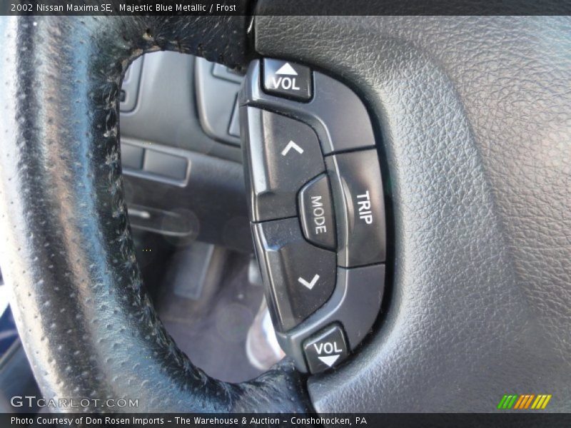 Majestic Blue Metallic / Frost 2002 Nissan Maxima SE