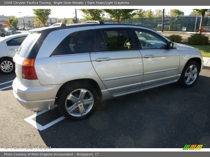 Bright Silver Metallic / Dark Khaki/Light Graystone 2008 Chrysler Pacifica Touring