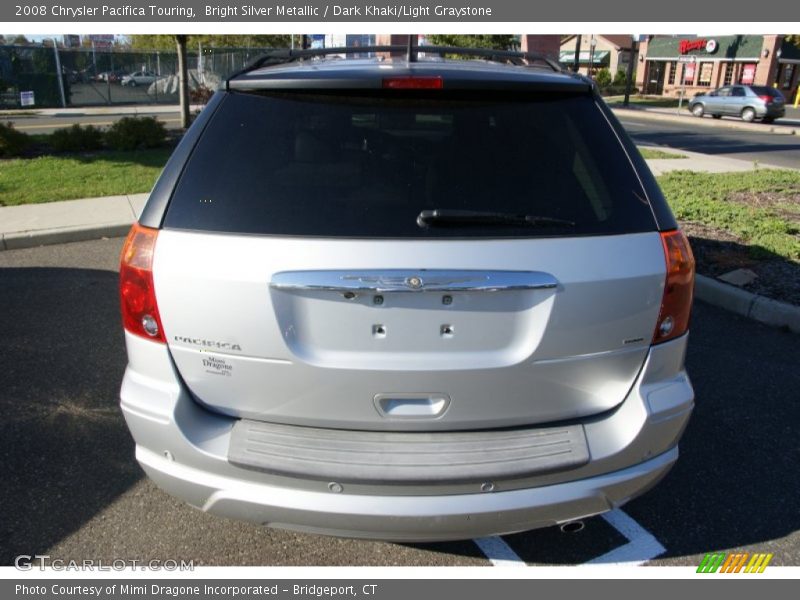 Bright Silver Metallic / Dark Khaki/Light Graystone 2008 Chrysler Pacifica Touring