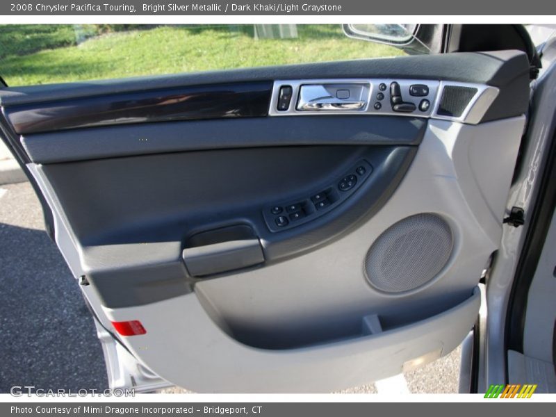 Bright Silver Metallic / Dark Khaki/Light Graystone 2008 Chrysler Pacifica Touring