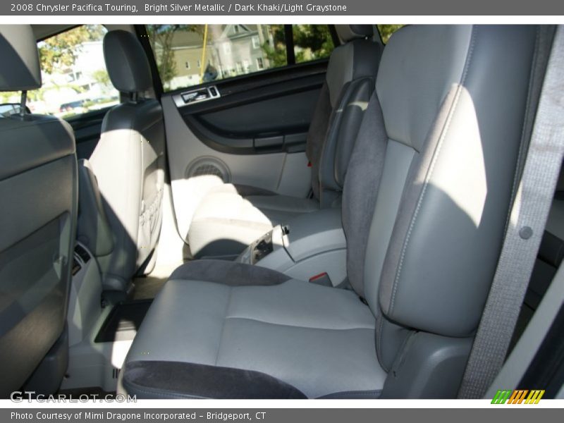 Bright Silver Metallic / Dark Khaki/Light Graystone 2008 Chrysler Pacifica Touring