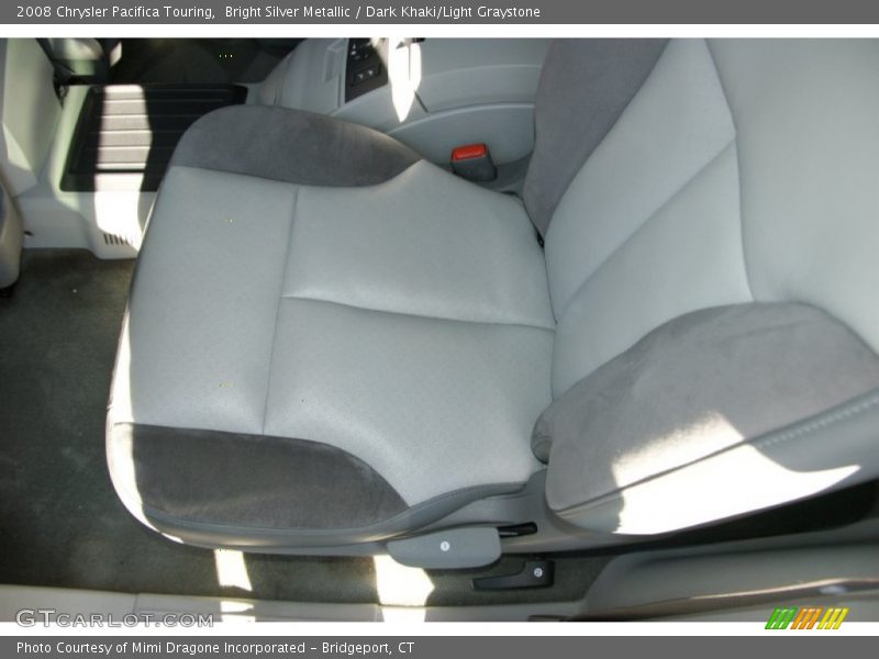 Bright Silver Metallic / Dark Khaki/Light Graystone 2008 Chrysler Pacifica Touring
