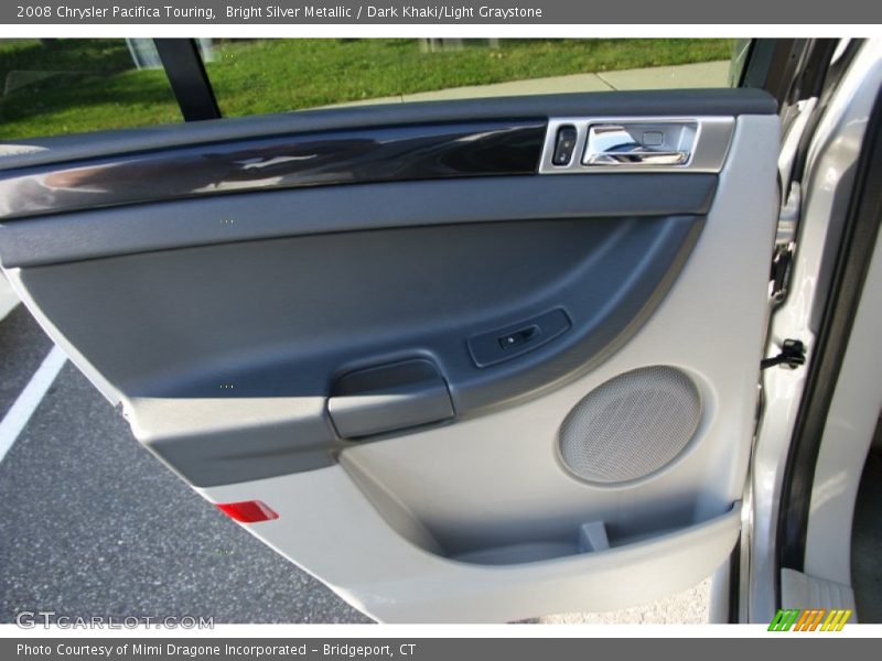 Bright Silver Metallic / Dark Khaki/Light Graystone 2008 Chrysler Pacifica Touring