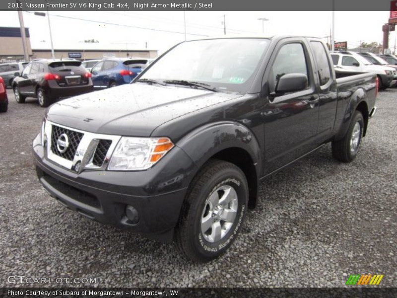 Night Armor Metallic / Steel 2012 Nissan Frontier SV V6 King Cab 4x4