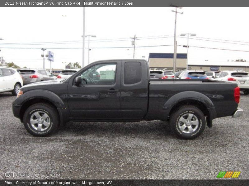  2012 Frontier SV V6 King Cab 4x4 Night Armor Metallic
