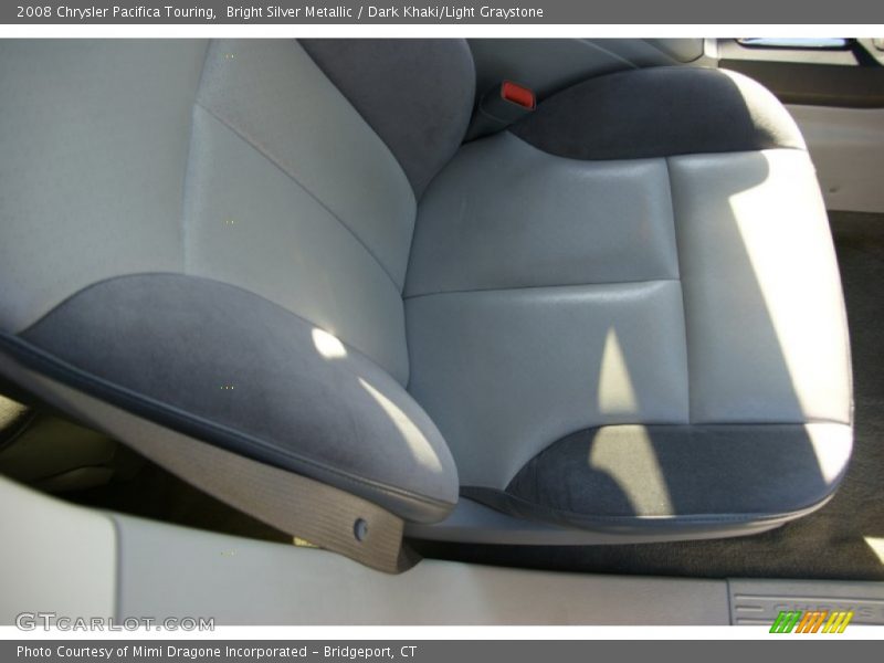 Bright Silver Metallic / Dark Khaki/Light Graystone 2008 Chrysler Pacifica Touring