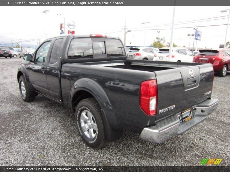 Night Armor Metallic / Steel 2012 Nissan Frontier SV V6 King Cab 4x4