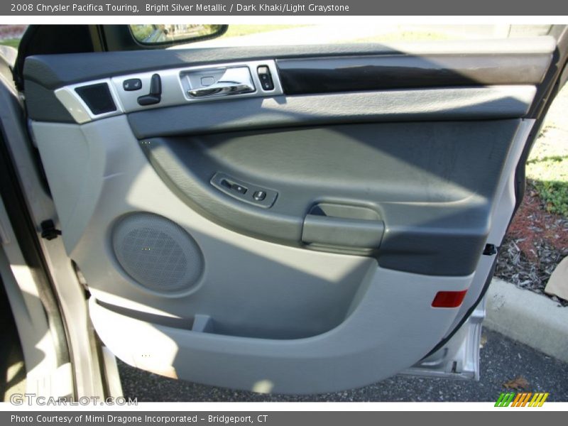 Bright Silver Metallic / Dark Khaki/Light Graystone 2008 Chrysler Pacifica Touring