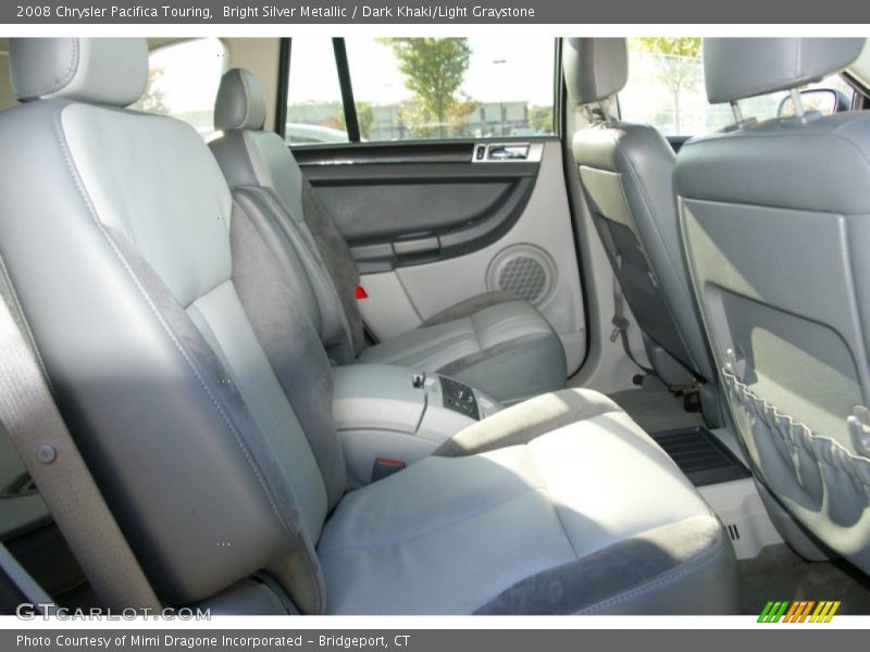 Bright Silver Metallic / Dark Khaki/Light Graystone 2008 Chrysler Pacifica Touring