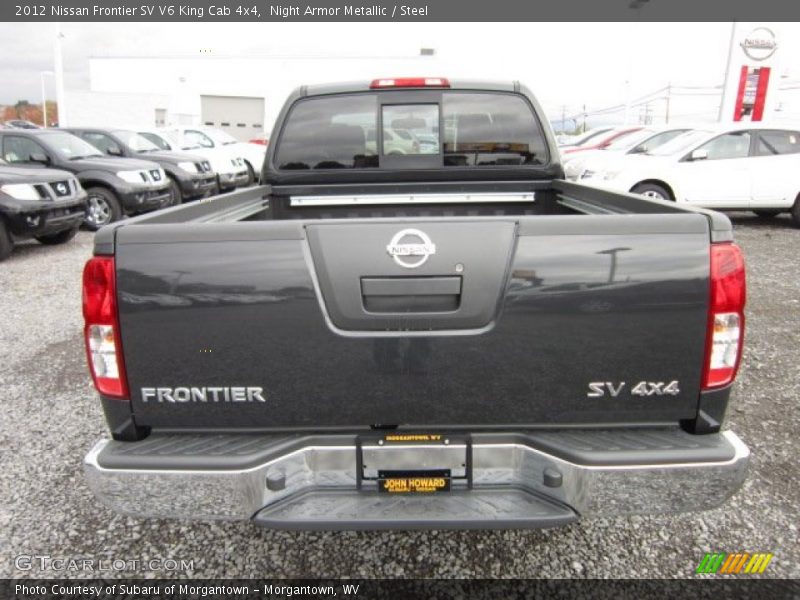 Night Armor Metallic / Steel 2012 Nissan Frontier SV V6 King Cab 4x4