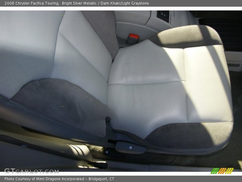 Bright Silver Metallic / Dark Khaki/Light Graystone 2008 Chrysler Pacifica Touring