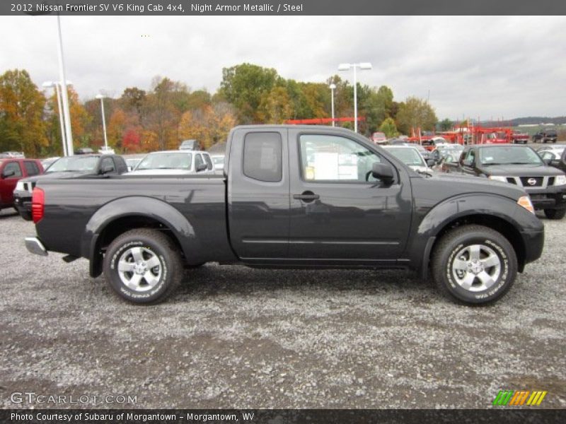  2012 Frontier SV V6 King Cab 4x4 Night Armor Metallic