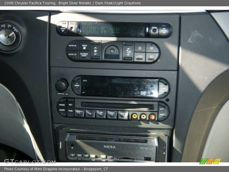 Bright Silver Metallic / Dark Khaki/Light Graystone 2008 Chrysler Pacifica Touring