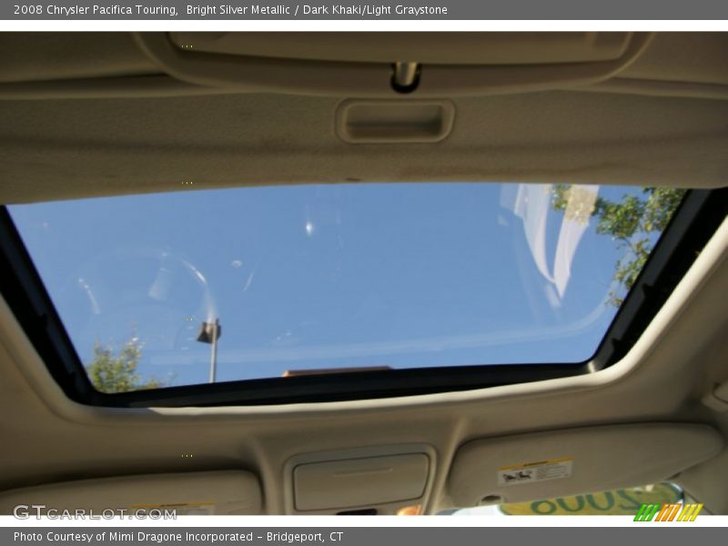 Bright Silver Metallic / Dark Khaki/Light Graystone 2008 Chrysler Pacifica Touring