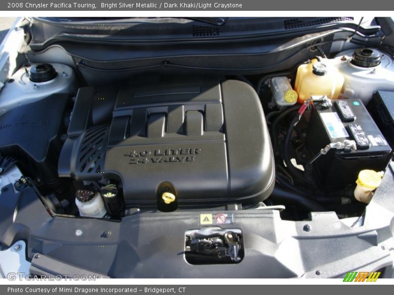 Bright Silver Metallic / Dark Khaki/Light Graystone 2008 Chrysler Pacifica Touring