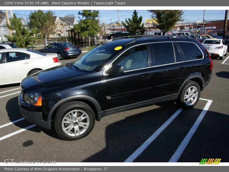 Black Sapphire Metallic / Taupe/Light Taupe 2006 Volvo XC90 V8 AWD