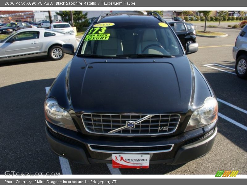 Black Sapphire Metallic / Taupe/Light Taupe 2006 Volvo XC90 V8 AWD