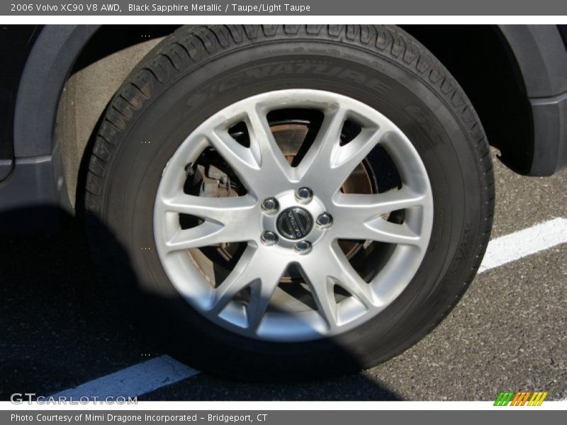 Black Sapphire Metallic / Taupe/Light Taupe 2006 Volvo XC90 V8 AWD