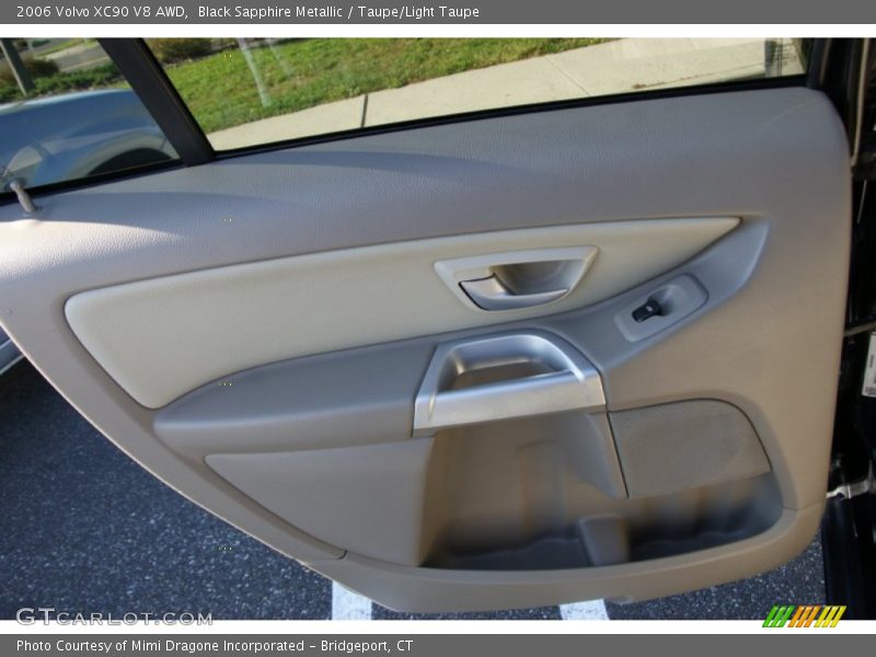 Black Sapphire Metallic / Taupe/Light Taupe 2006 Volvo XC90 V8 AWD