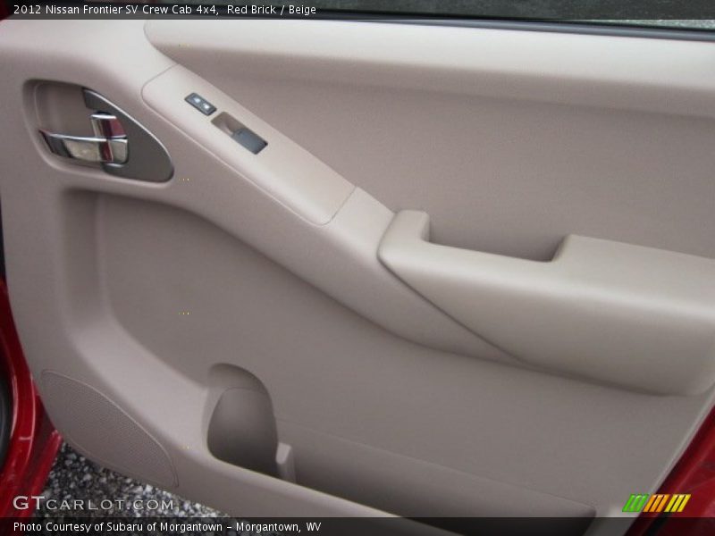 Red Brick / Beige 2012 Nissan Frontier SV Crew Cab 4x4