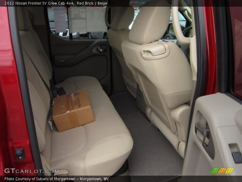 Red Brick / Beige 2012 Nissan Frontier SV Crew Cab 4x4