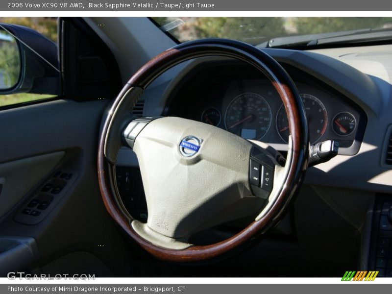 Black Sapphire Metallic / Taupe/Light Taupe 2006 Volvo XC90 V8 AWD