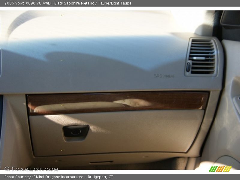 Black Sapphire Metallic / Taupe/Light Taupe 2006 Volvo XC90 V8 AWD