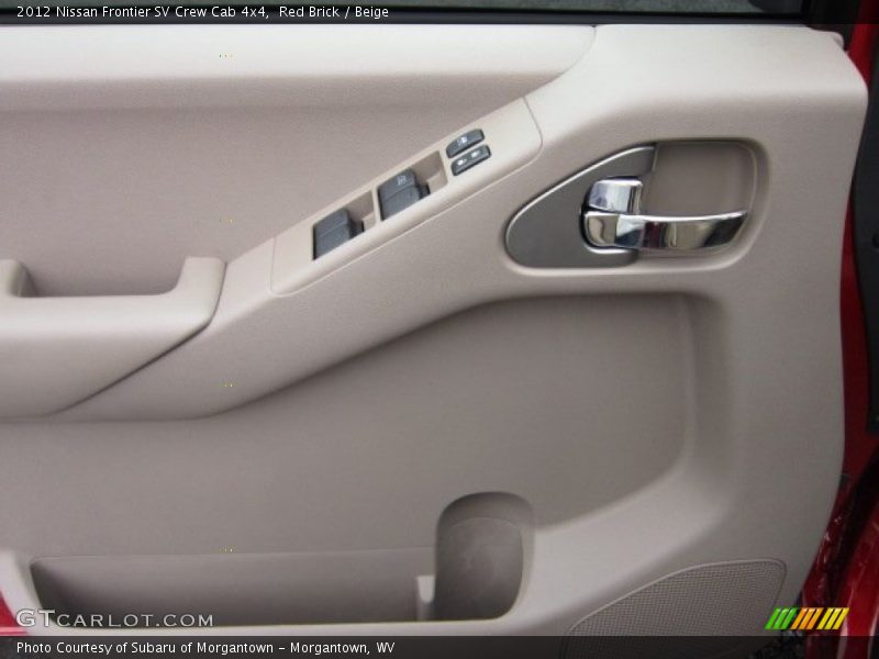 Red Brick / Beige 2012 Nissan Frontier SV Crew Cab 4x4