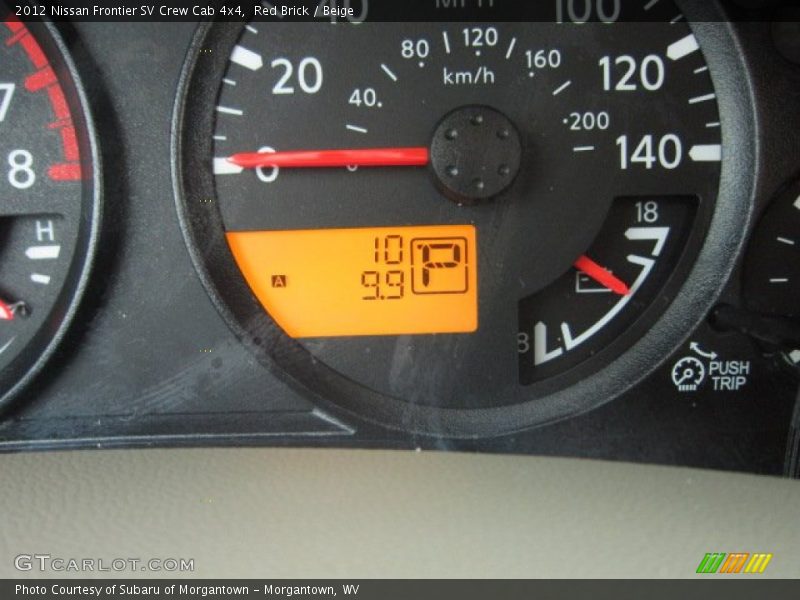 Red Brick / Beige 2012 Nissan Frontier SV Crew Cab 4x4