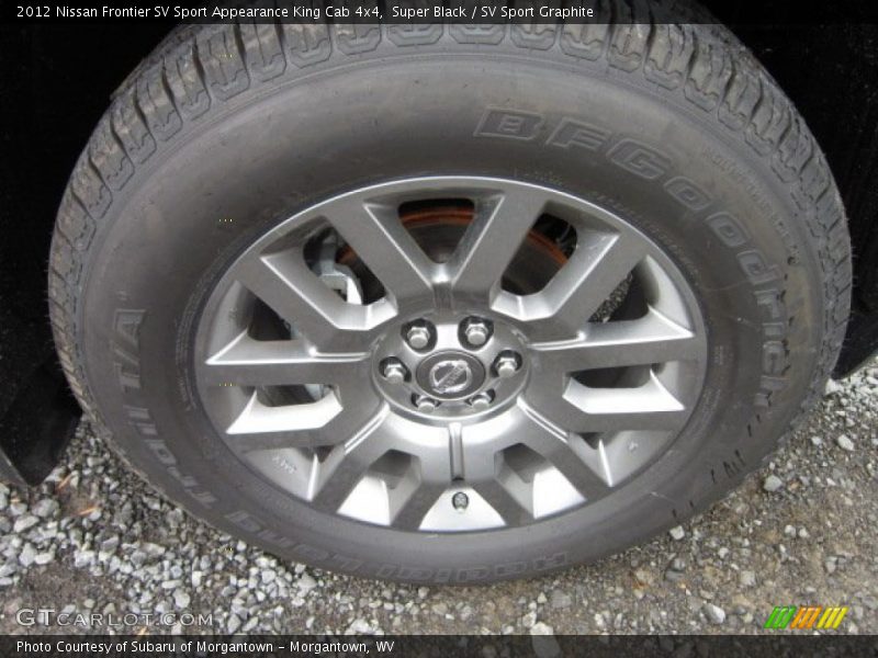  2012 Frontier SV Sport Appearance King Cab 4x4 Wheel