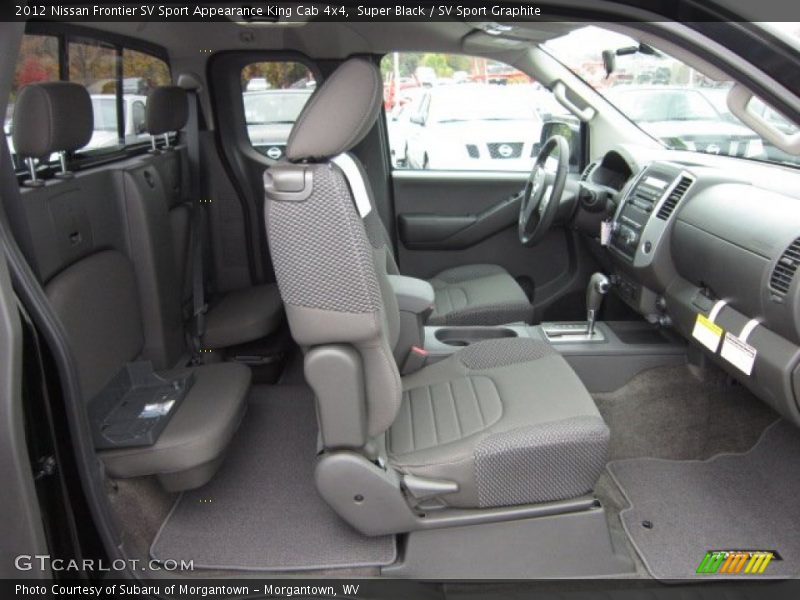  2012 Frontier SV Sport Appearance King Cab 4x4 SV Sport Graphite Interior